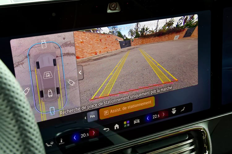 Des caméras d'excellente qualité à bord