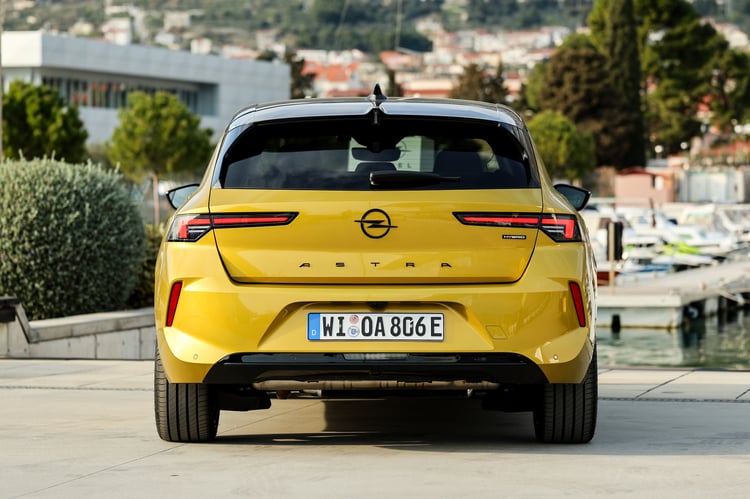 Aucun changement côté hayon pour l'Opel Astra PHEV