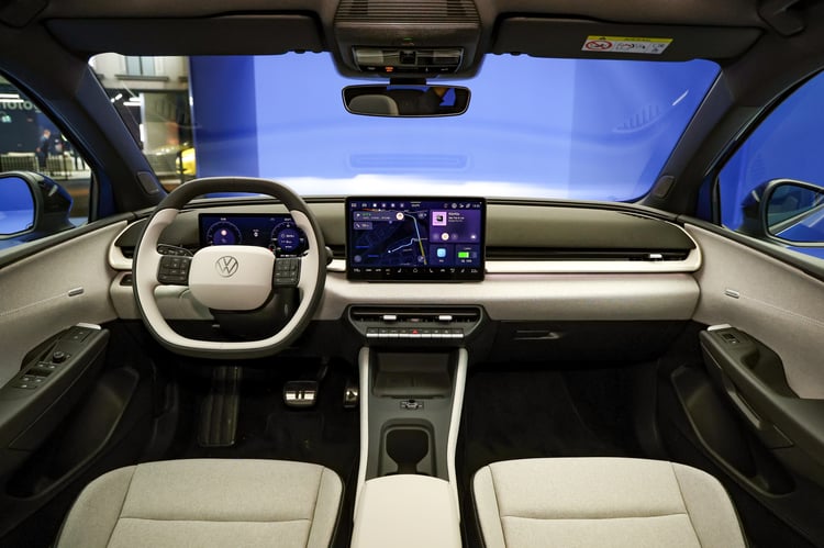 Poste de conduite de la Volkswagen ID Polo