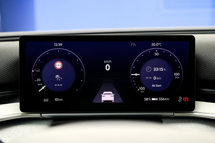 Combiné d'instrumentation de 10 pouces