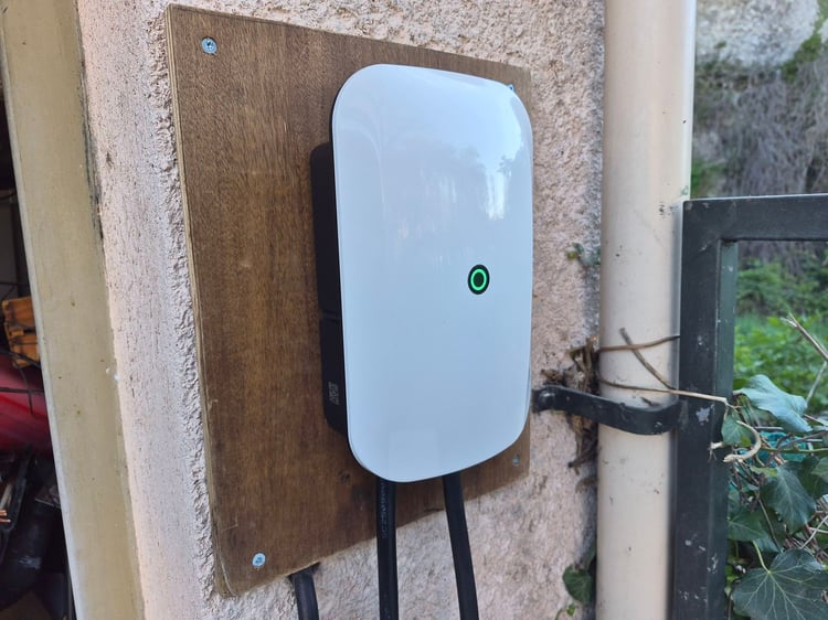 La borne prête à recharger / Image : AP.