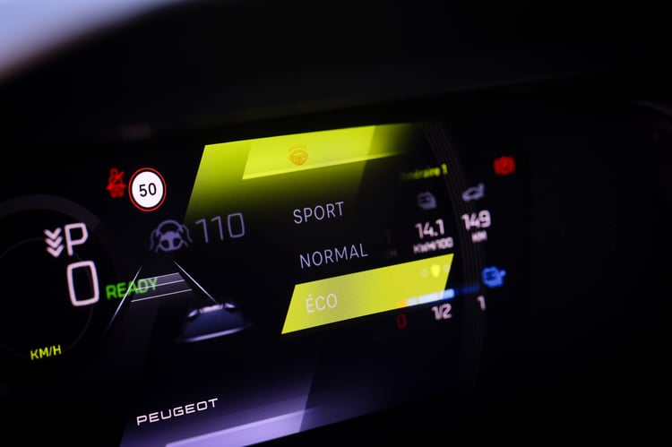 Une puissance contenue même en mode Sport