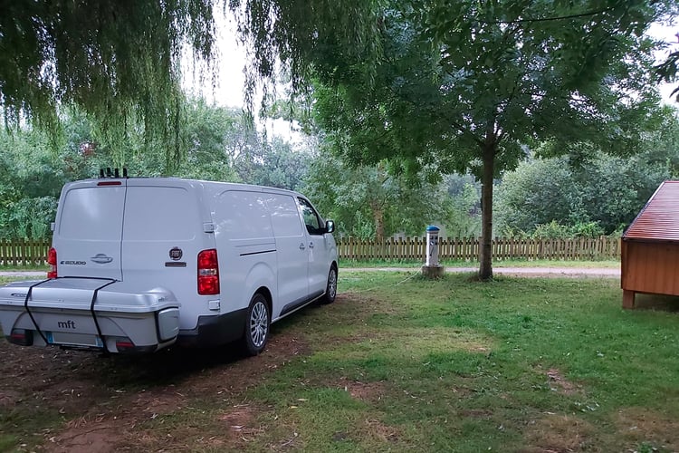 Au camping dans la Loire