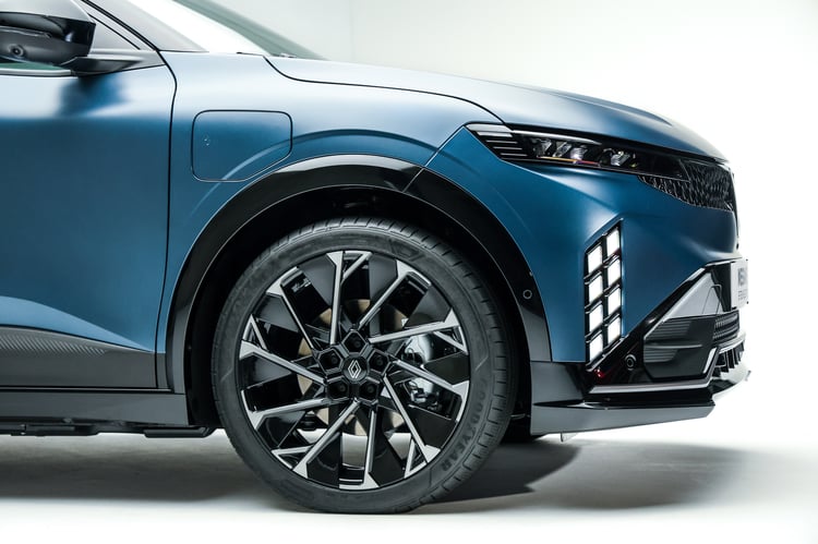 Un restylage très sportif pour la Renault Megane E-Tech