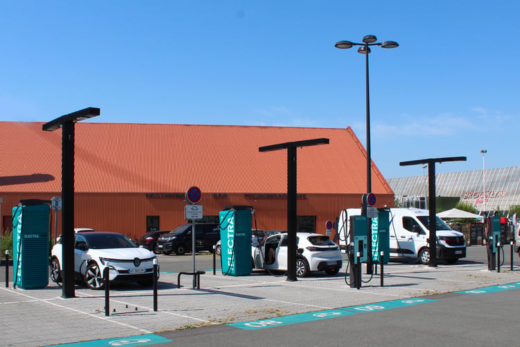 Station de recharge Electra à La Roche-sur-Yon