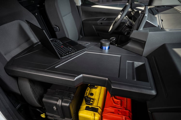 De l'espace pour travailler...ou pour manger !