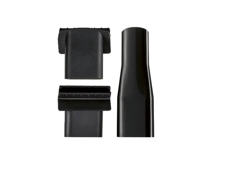 Accessoires de l'aspirateur à main sans fil Lidl Silvercrest : suceur, brosse et embout large