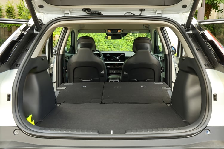 Plus de 1 400 l banquette rabattue !