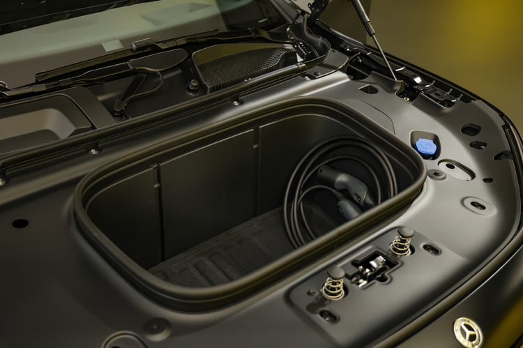 Un frunk de 107 litres sous le capot