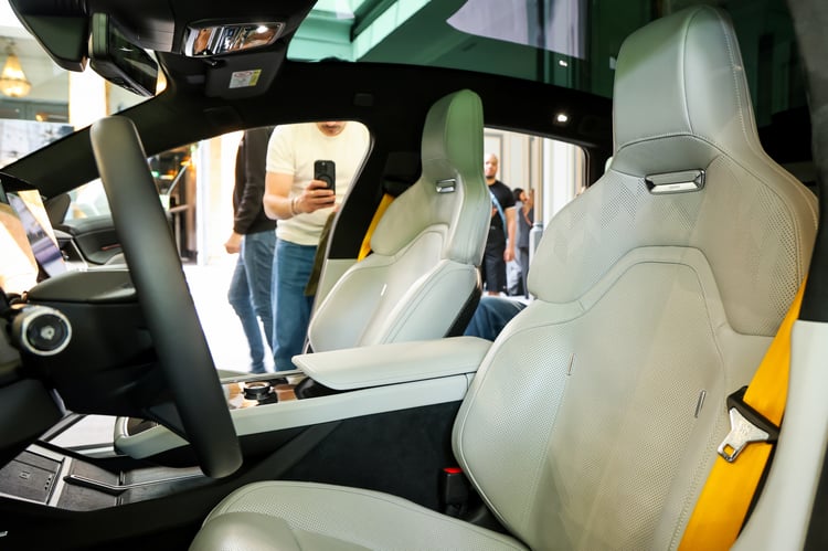 Cuir Nappa clair pour cette Polestar 5 Performance
