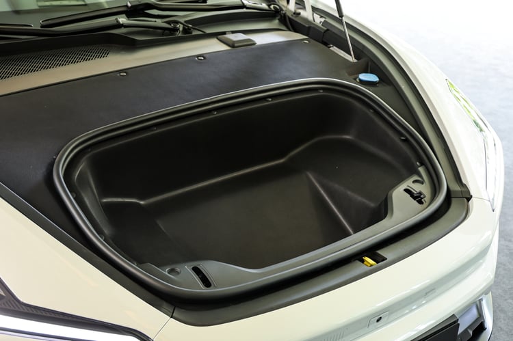 Un frunk de 62 litres sous le capot