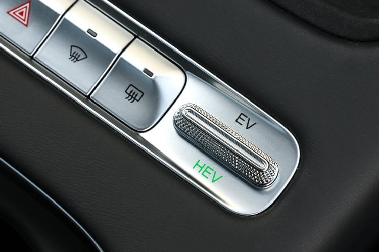 Modes de conduite de l'Omoda 7 PHEV