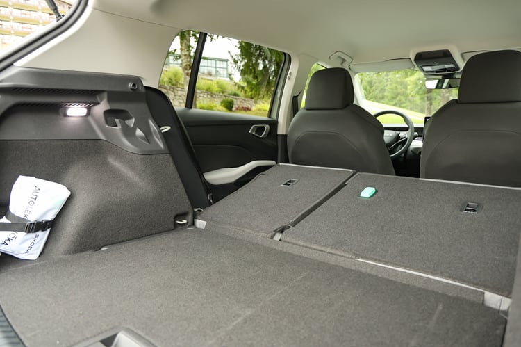 Un chargement pas tout à fait plat mais très logeable