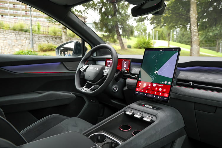 À bord du Skoda Peaq 90x