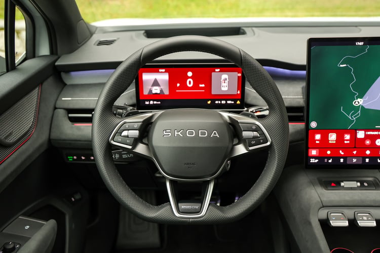 Au volant du Skoda Peaq 90x