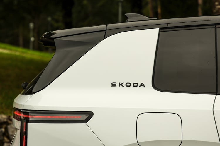 Pilier D flottant et lettrage Skoda : on aime ou on n'aime pas !