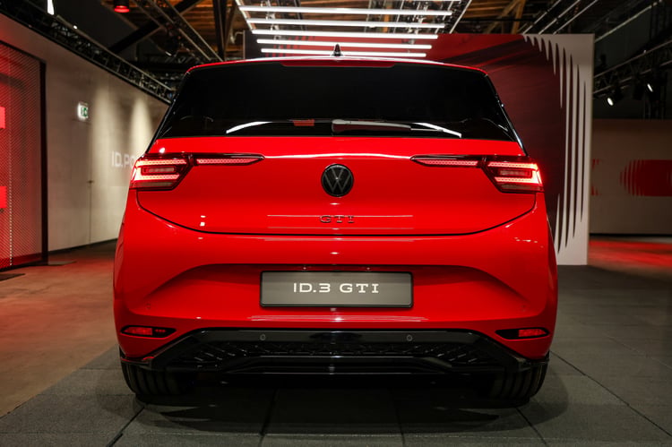 Badge GTI à l'arrière