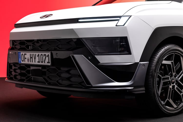 Face avant du Hyundai Bayon 2027