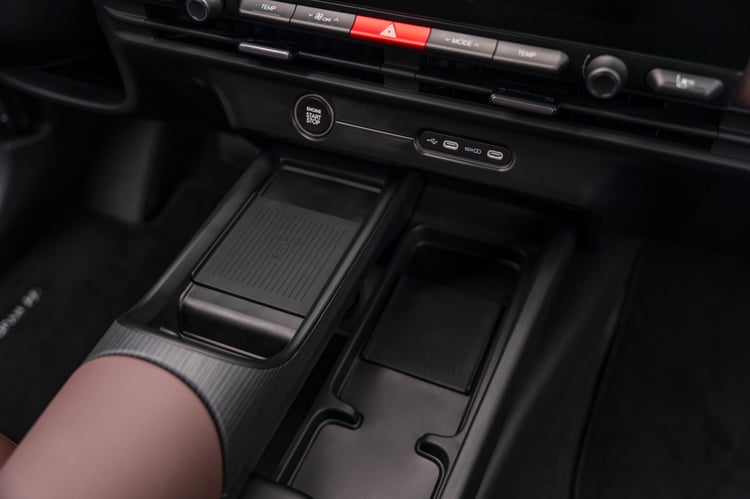 Console centrale du Hyundai Tucson 2027
