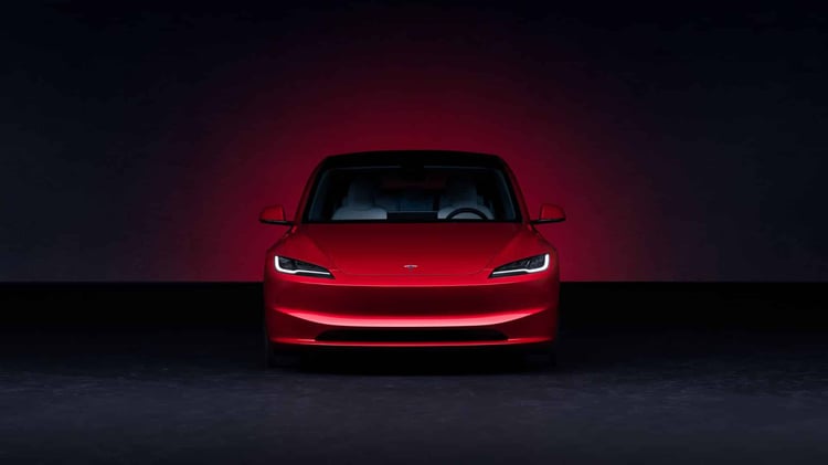 Le volume du coffre avant de la Model 3 est de 88 litres