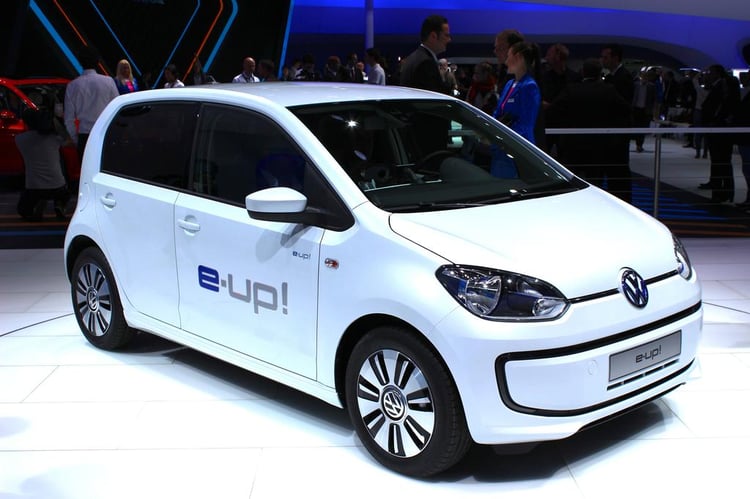 La Volkswagen e-UP, commercialisée fin 2013