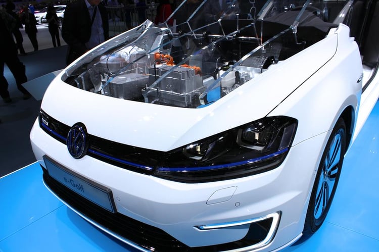 Le moteur électrique de la Volkswagen e-Golf