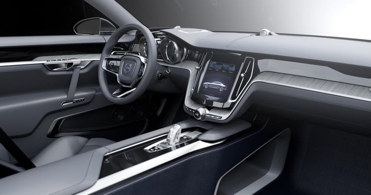 Le design intérieur novateur de la Volvo Concept Coupé