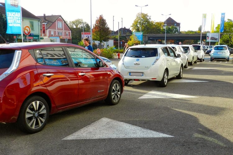 Invasion de voitures électriques !