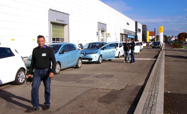 Débarquement de voitures électriques chez Renault Mulhouse !