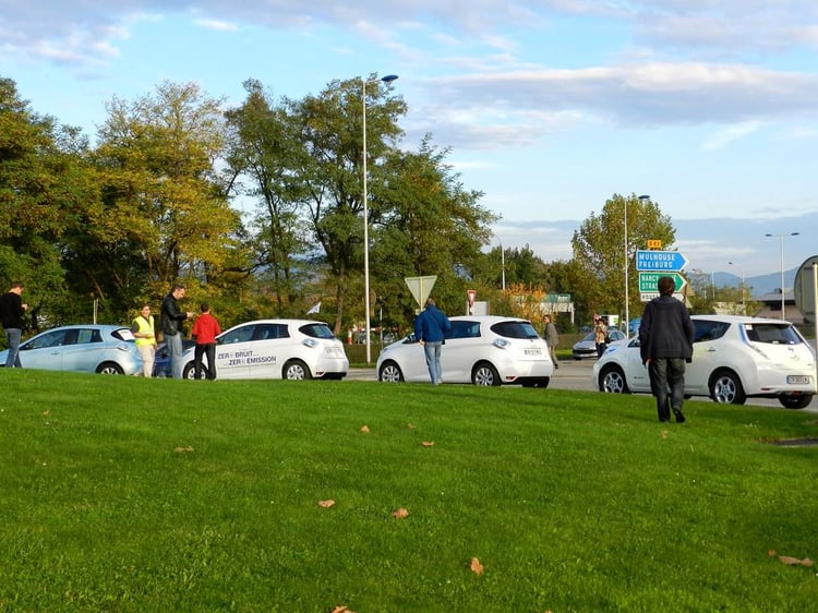 Petite pause pour nos conducteurs de voitures électriques !