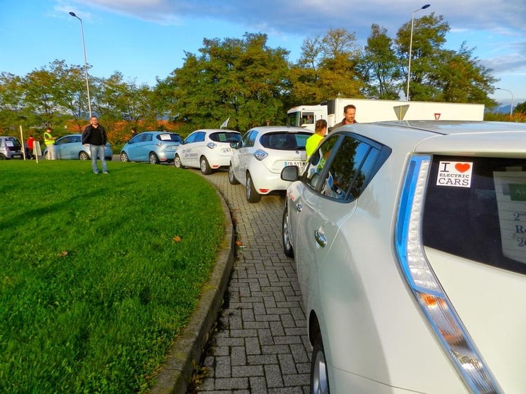 La ronde des voitures électriques