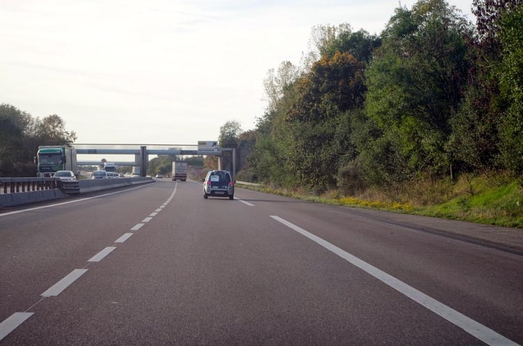 Petite mia sur l'autoroute !