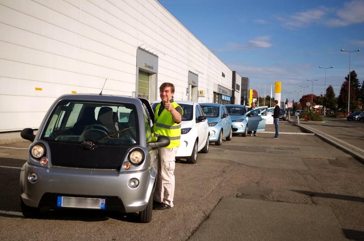 Le chef du convoi Automobile Propre !