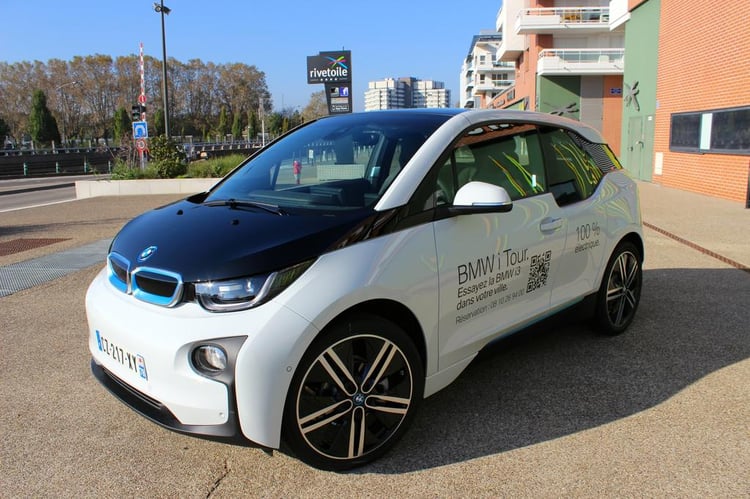 Vous la trouvez comment cette BMW i3 ?