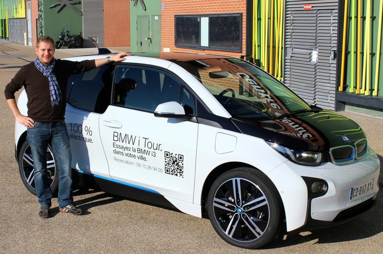 Premier essai de la BMW i3 !