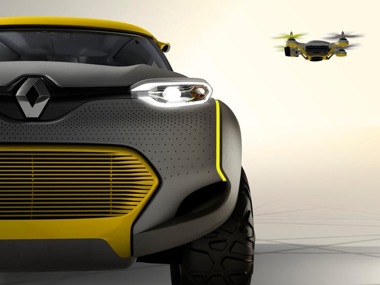 Le Flying companion du Renault Kwid Concept