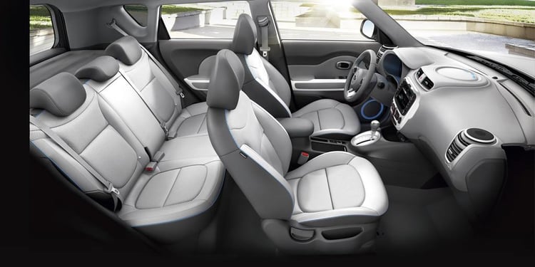 L'espace à bord du Kia Soul EV