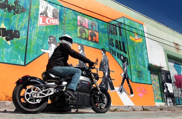 La Lito Sora est une moto 100% électrique