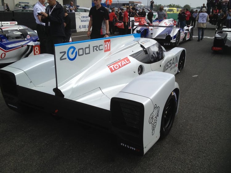 La ZEOD est la première voiture a avoir bouclé un tour 100% électrique aux 24h du Mans