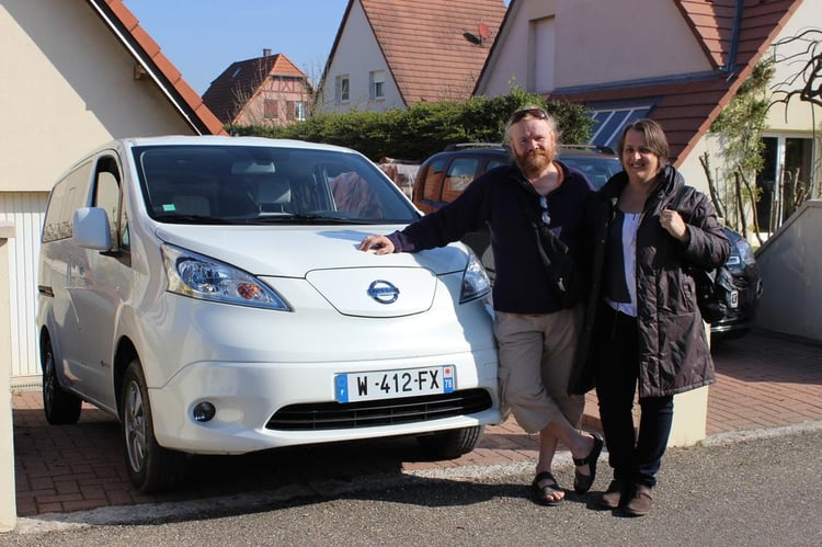 Nos testeurs du Nissan e-NV200