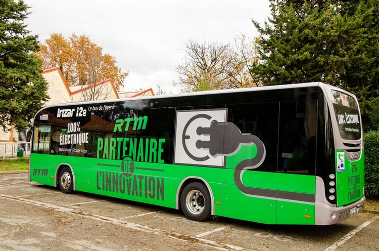 Bus électrique Irizar en service à Marseille