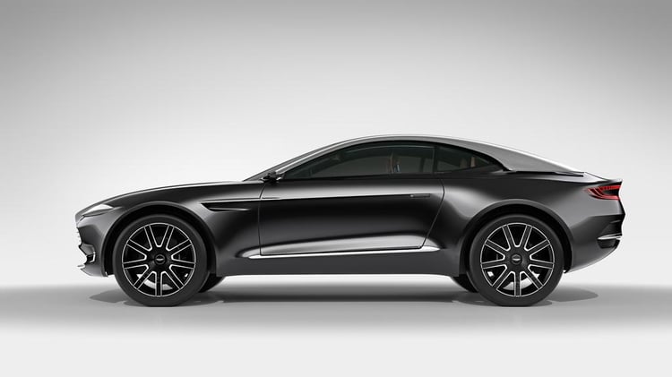 Aston Martin DBX Concept présenté au salon de Genève 2015