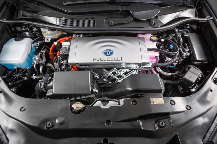 Le moteur électrique de la Toyota Mirai