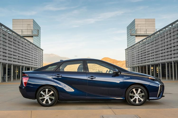 La Toyota Mirai promet plus de 500 km d'autonomie