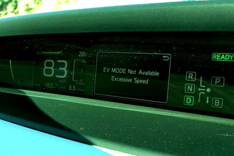 Toyota Prius : EV Mode