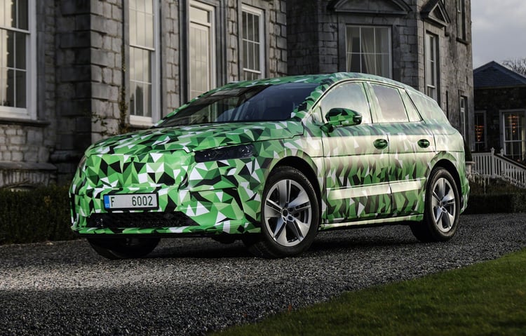 Skoda Enyaq iV 2021 camouflage