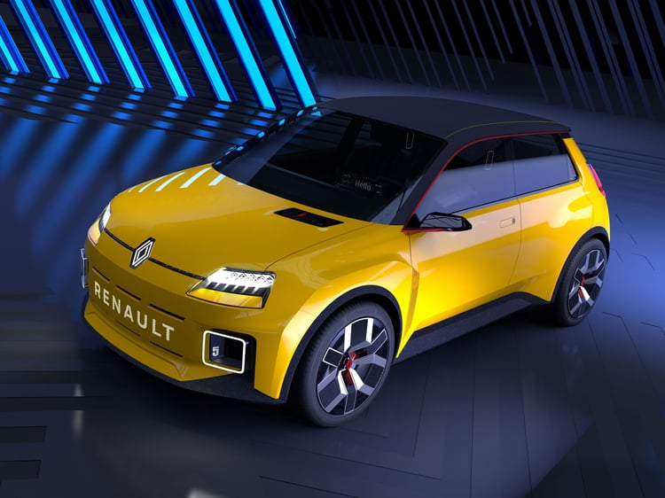 R5 Prototype 2021 concept voiture électrique