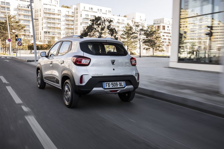 La vitesse maximale de la Spring est de 125 km/h