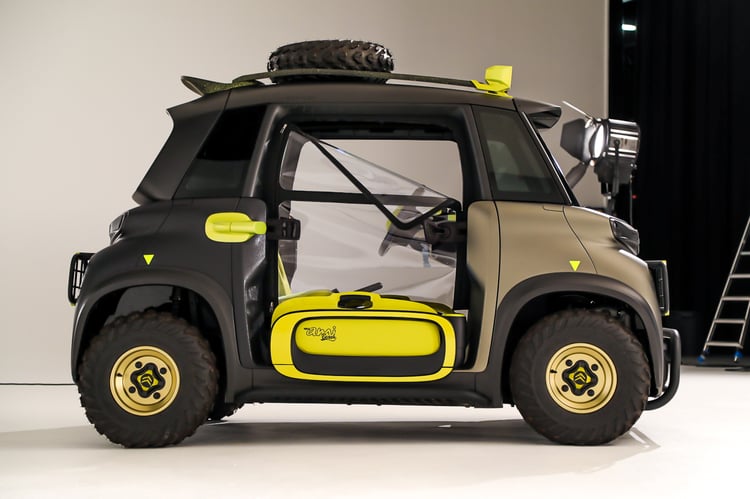 Le Citroën My Ami Buggy Concept est à peine plus long que l'Ami