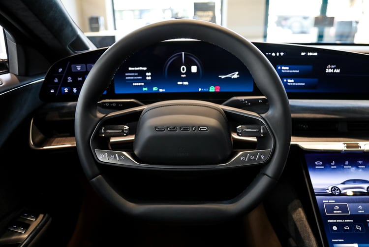 Au volant de la Lucid Air Grand Touring